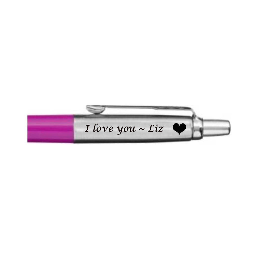 Parker Jotter Ballpoint Pen | Free Engraving & Gift Box | Great Valentine's Day Gift